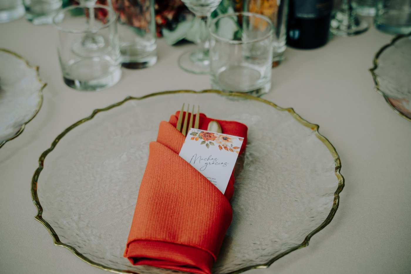 Mesa elegante para celebracion